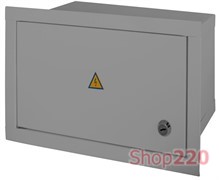 Щит металлический на 15 модулей встраиваемый, e.mbox.stand.w.15.z Enext s0100022 (эконом)