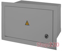 Щит металлический на 8 модулей встраиваемый, e.mbox.stand.w.08.z Enext s0100149 (эконом)