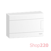 Электрический щит на 12 модулей, навесной, белая дверь, Easy9 EU Schneider Electric