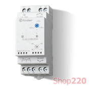 Реле выбора приоритета; 1NO+1NO; 12A; 110-240В AC/DC; MI,ME,M1,M2; 0.2-20 с; модульное; 35мм