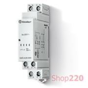 Реле импульсное; 1NO; 16A; 230В AC; AgSnO2; электронное; 3/4 провод.; 15кн. с подсвеч.; модульное; 17.5мм