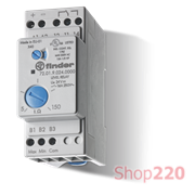 Реле контроля уровня; 1CO; 16A; 24В DC; AgCdO; 5-150 кОм; наполнение/дренаж; 2/3 электрода; 0.5с и 7с; модульное; 35мм