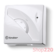 Термостат комнатный; 1CO; 10A; +7..+30°C; бежевый; Вкл/Выкл; LED; поверхностный