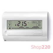 Термостат комнатный; недельный; 1CO; 5A; 2 AAA; +5..+37°C; белый; программ.; 1год; смысл. LCD; поверхностный