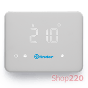 Термостат комнатный; недельный; 1CO; 5A; 4 AA; +5..+37°C; белый; программ. BLISS; 1год; смысл. экран; WiFi; поверхностный