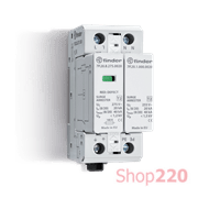 ПЗИП; Тип 2; 1L+N-PE; 230В AC; 20 kA; 1 варистор + 1 разрядник; без дистанц. сигнал.; модульное; 35.8мм