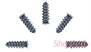 Дюбель "Ежик" без шурупа 8х30, буртик, e.metiz.dowel.92.05.08.30 Enext