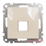 Адаптер под модуль Keystone, бежевый, Sedna Design