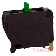 Блок-контакт зеленый нормально открытый, e.cb.stand.xal.no Enext