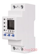 Реле контроля напряжения и тока однофазное 63А с индикацией, e.control.pro.vcm63 Enext
