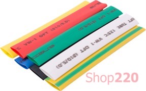 Набор трубок термоусадочных (8 цветов), 100 мм, 24 шт., e.termo.stand.set.10.5 Enext