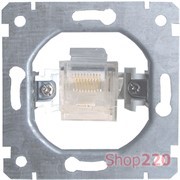 Механизм розетки одинарной компьютерной под Jack RJ45, e.mz.16112.rj.45 Enext