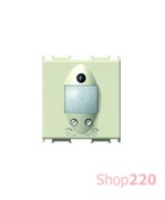 Инфракрасный выключатель (датчик движения) 5А, 230В, 2 модуля, цвет слоновая кость EM32IW