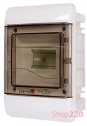 Корпус встраиваемый пластиковый (PT) 5-модульный, однорядный, IP 40, Tarel