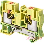 Наборная заземляющая клеммная колодка на DIN-рейку, e.tc.z.din.spring.10 Enext