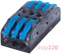 Клеммная колодка соединительная с нажимным рычагом универсальная, e.lc.pro.aw.uni.pl.3 Enext