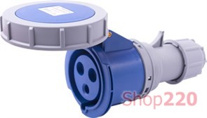 Силовая розетка переносная 3п., 230В, 32А, IP67, e.socket.223.32.67 Enext