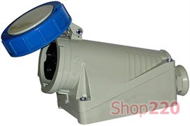 Силовая розетка стационарная 3Р+N+Z, 400В, 16А, IP67, Tarel