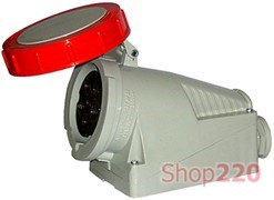 Силовая розетка стационарная 3Р+N+Z, 400В, 32А, IP67, Tarel