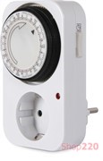 Таймер в розетку недельный, 16А, e.control.t12 Enext