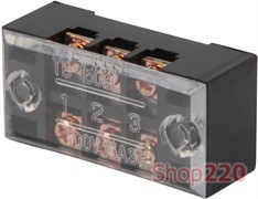 Клеммная колодка защищенная 15А, 3 полюса, e.tc.protect.15.3 Enext