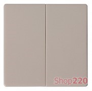 Клавиша двойная слоновая кость, e.lux.11021L.pn.ivory Enext