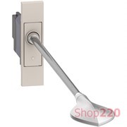 Светильник для чтения светодиодный 230В 3Вт 110 люмен (ресурс 40.000 часов) с возможностью регулирования 1 модуль. песочный. Bticino Living Now. KM4362