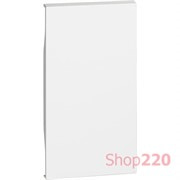 Лицевая панель заглушки 2 модуля. белый. Bticino Living Now. KW00M2