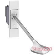 Светильник для чтения светодиодный 230В 3Вт 110 люмен (ресурс 40.000 часов) с возможностью регулирования 1 модуль. белый. Bticino Living Now. KW4362