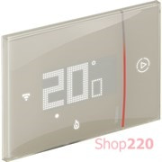 Умный терморегулятор - термостат Smarther 2 модуля. песочный. Living Now NETATMO. XM8002