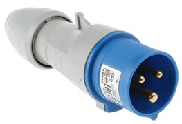 Силовая вилка 32A, 230В, 3 полюса, Tempra Pro 555234 Legrand