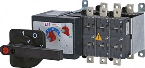 Переключатель нагрузки &quot;1-0-2&quot;, 250A с выносной рукояткой, LA CO 3P 2/D