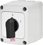 Переключатель CS 25 10 PN (3p_&quot;0-1&quot;корп./IP65&quot;_с/ч_25A)