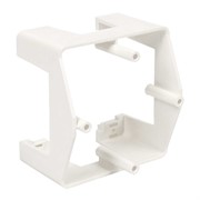 Коробка приборная для кабельных каналов серии РК; ПВХ