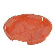 Крышка для подрозетников KU, KP 68, KBV-1; размеры d=70,5х8мм; ПЭ