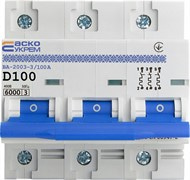 Автоматический выключатель 100А 3р, ВА-2003 АСКО УКРЕМ