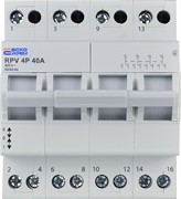 Ручной переключатель ввода (I-0-II) 40A 4P RPV АСКО