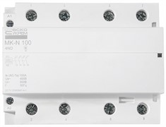 Модульный контактор 100A 4P 220V, 4NO, MK-N