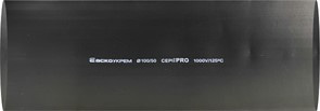 Термоусадочная трубка d=100/50 мм (1м) черная серии PRO