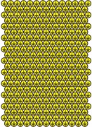 Наклейки &quot;Знак &quot;заземления&quot;&quot;