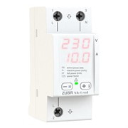 Вольтметр-амперметр однофазный, Zubr VA-1 red