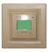 Терморегулятор теплого пола программируемый для Schneider Asfora, слоновая кость, VEGA 070
