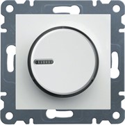 Диммер поворотный, белый, Lumina-2 WL4010 Hager