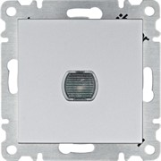 Диммер нажимной 300Вт, серебристый, Lumina WL4032 Hager
