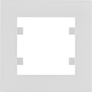 Рамка 1 пост, Lumina-Intens, белый, Lumina WL5510 Hager