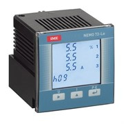 Анализатор сети Nemo 72 LE+RS485 Вх. 1/5A 80-500V 20-60Vdc IMP+RS485