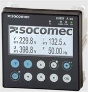Анализатор сети DIRIS A-40 с RS485, 3IN 2OUT, *Вх. 1/5A, 110-400 VAC/120-300VDC