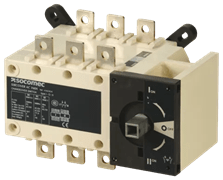 Переключатель нагрузки (I-0-II) 2500А, 3 полюса, SIRCOVER