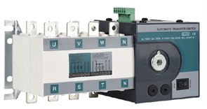Переключатель нагрузки моторизованный 630А, 4 полюса, питание 220V AC