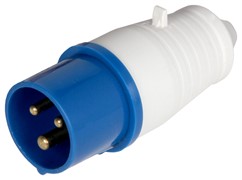 Силовая вилка 16А, 220В 3 полюса, переносная, e.plug.pro.3.16